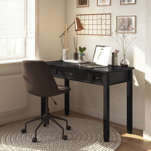 English Elm Warm Shaker Desk In Hickory Brown - Stylish, Versatile, And Functional Workspace For Any Room B136P159732-GIGA