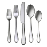 Oneida Icarus 20-Piece Stainless Steel Flatware Set, Heavy Duty, Mirror Finish