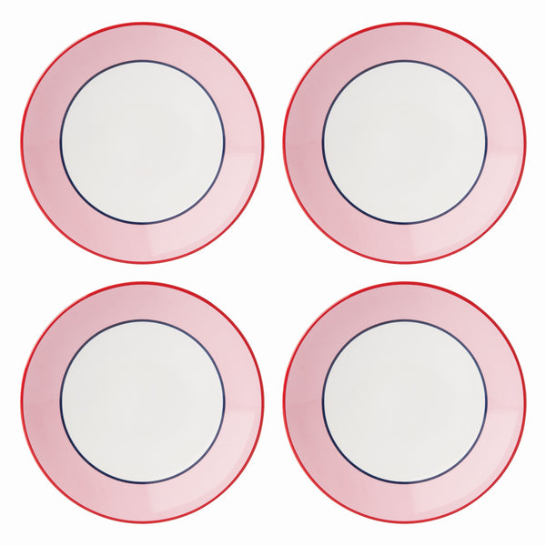 Lenox Kate Spade Make It Pop Dinner Plate, Set of 4 Pink, PINK PORCELAIN 894622