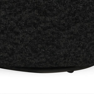 English Elm Christopher Knight Home® - Swivel Upholstered Accent Chair with Plush Fabric Comfort and 360° Rotation for Living Rooms Black 74240.00BLKBCL