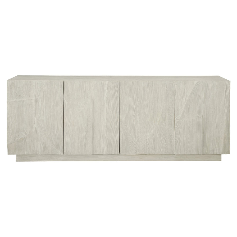Bernhardt Bernhardt Modern Alvarez Entertainment Credenza With Soft-Close Doors, Cable Management, Textured Wood Finish 305865