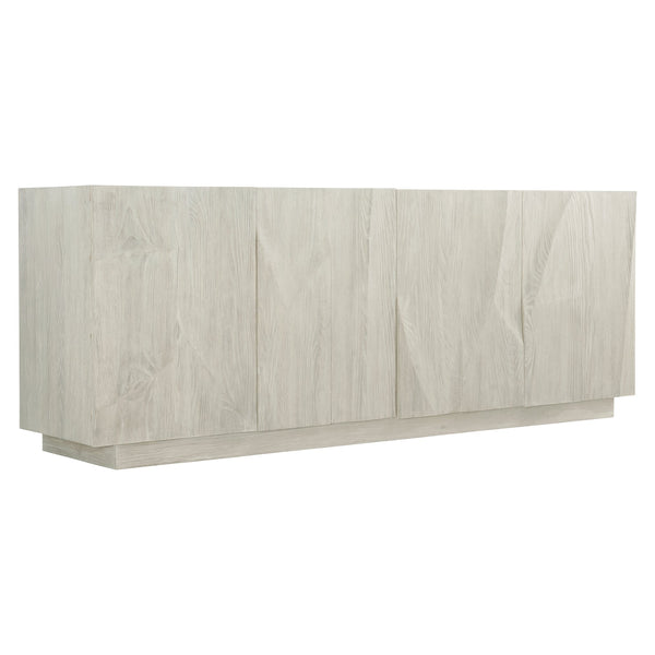 Bernhardt Bernhardt Modern Alvarez Entertainment Credenza With Soft-Close Doors, Cable Management, Textured Wood Finish 305865