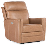 Twain Zero Gravity Power Recliner w/Power Headrest and Lumbar Brown SS645-PHZL1-080 Hooker Furniture