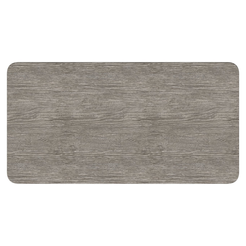 Bernhardt Bernhardt Monolith Dining Table With Wire-Brushed Oak Puma Finish, 84" Expandable Top, Rustic Modern Charm 343222