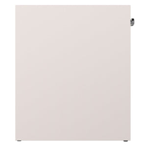 Bernhardt Bernhardt Stratum Desk With Mist Top & Fossil Faux Stone Ends, Polished Nickel Pulls, Usb/Ac D22514