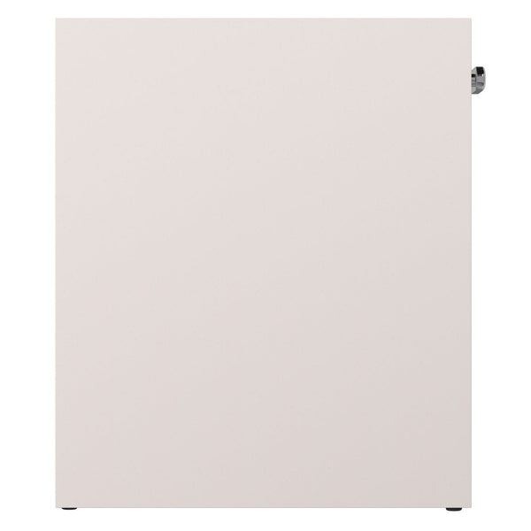 Bernhardt Bernhardt Stratum Desk With Mist Top & Fossil Faux Stone Ends, Polished Nickel Pulls, Usb/Ac D22514