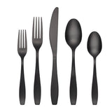 Lenox Cambridge January Black Satin 20-Piece Flatware Set NO COLOR METAL 506520CKW12R