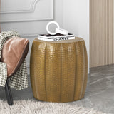 Christopher Knight Home® - Noble House - - Metal Drum End Table