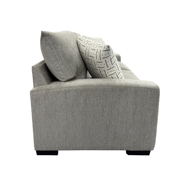 Porter Designs Clayton Modern Upholstered Sofa Collection - Chic Style For Elegant Living Spaces Gray Fabric 01-207-01-4345