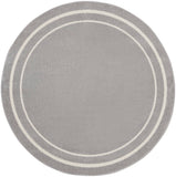 NRE02 Essentials Durable Contemporary Grey Outdoor Rug – Perfect for Active Lifestyles & Easy Care