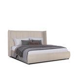 VIG Furniture Modrest Emilia - Modern Beige Velvet Bed VGKN-N5070-BGE