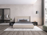 VIG Furniture Modrest Emilia - Modern Beige Velvet Bed VGKN-N5070-BGE