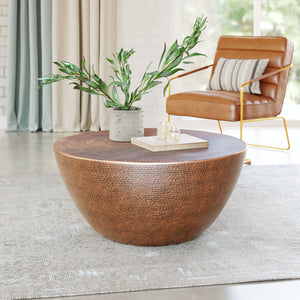 Sahara Coffee Table Bronze 109752 Zuo Modern