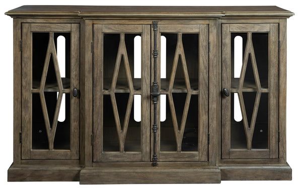 Hekman Furniture Hekman Accents Entertainment Center With Fret Doors 28534 Special Reserve