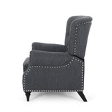 Christopher Knight Home® - Noble House - Sunapee Contemporary Tufted Recliner with Nailhead Trim