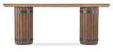 Vineyard Row Console Table Dark Wood 6952-80351-80 Hooker Furniture