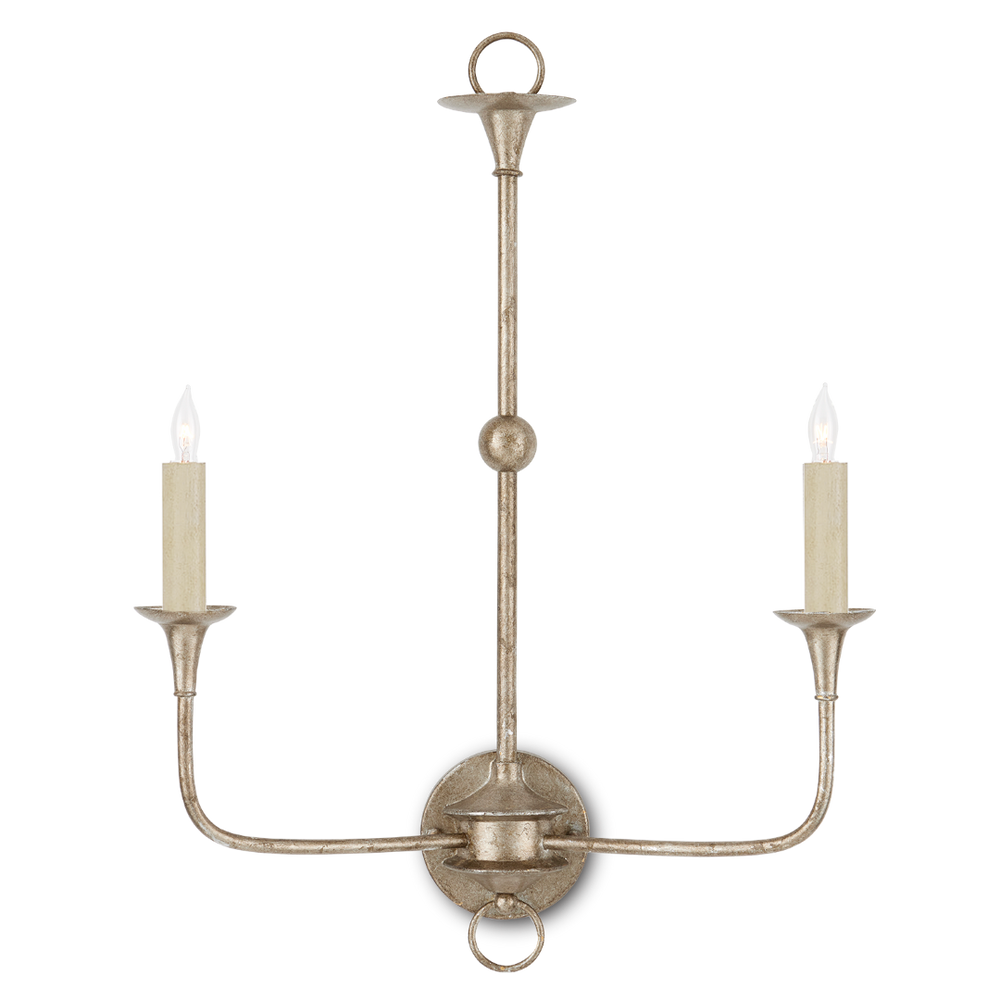 Nottaway Bronze Double-Light Wall Sconce - Elegant Minimalist Design for Traditional & Transitional Spaces
