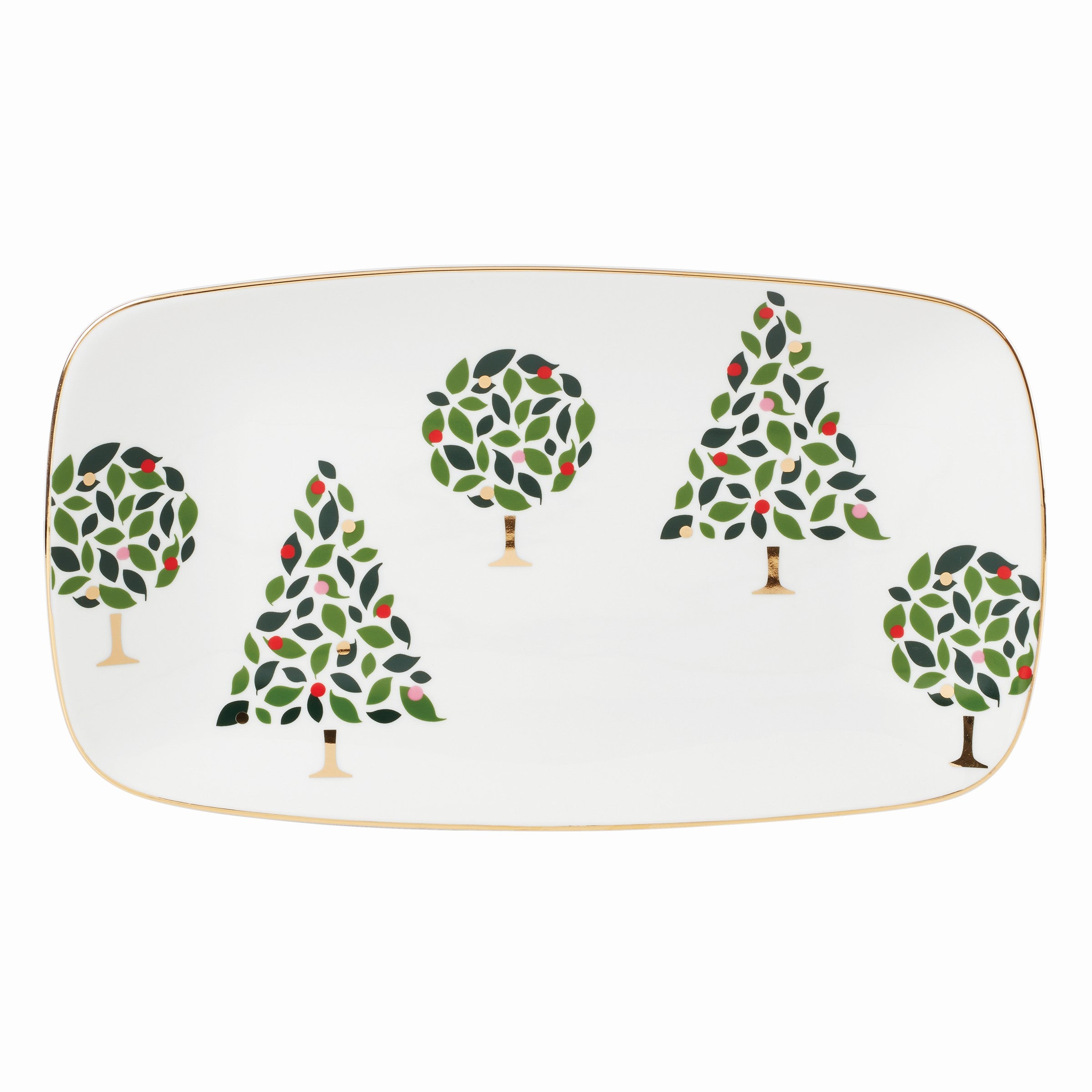 Lenox Kate Spade Evergreen Hors D'oeuvres Tray - Thumbnail 2