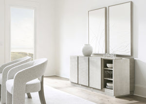 Bernhardt Bernhardt Arcadia Buffet — Raffia-Wrapped Doors, Wire-Brushed Oak, Soft-Close Storage & Rustic-Modern Elegance 334132