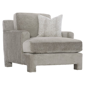 Bernhardt Bernhardt Mily Chair — Fully Upholstered Modern Low-Profile Lounge With Feather-Down Cushioning, Customizable - Made to Order P1292A
