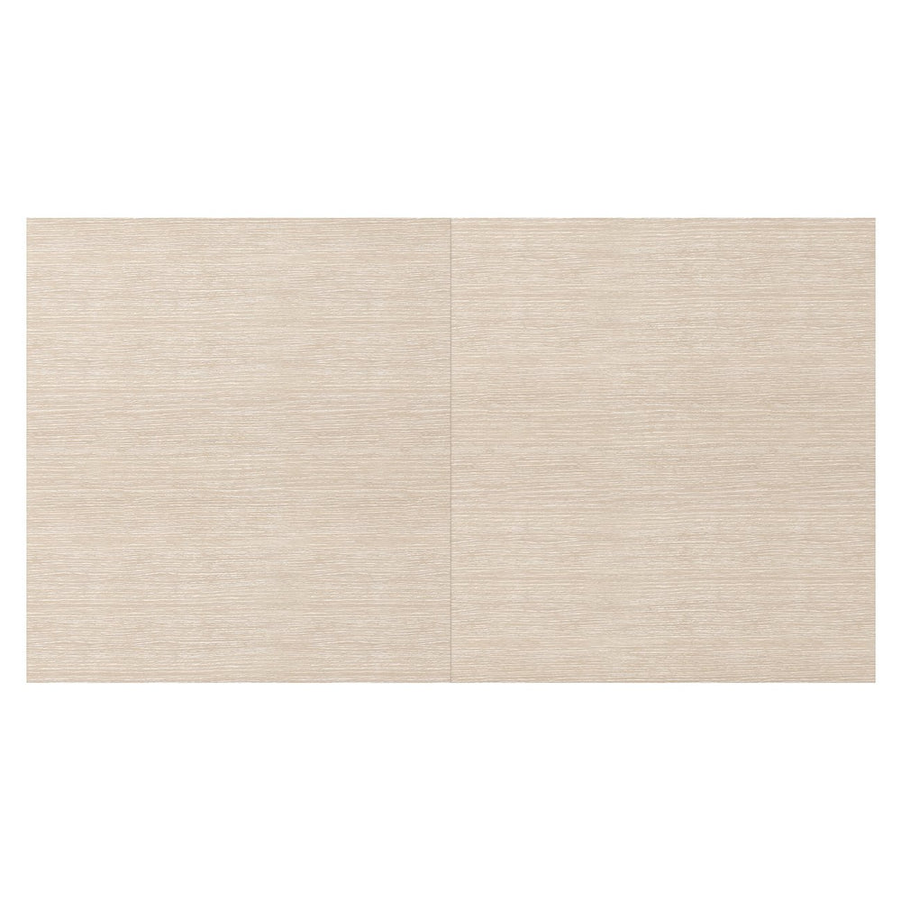 Bernhardt Bernhardt Prado Rectangular Dining Table 84"W With 24" Leaf, Tawny Wood & Bright Graphite Accents K1888