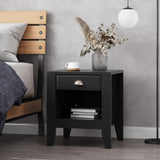 Christopher Knight Home® - Noble House - Foisy Contemporary Faux Wood Nightstand with Drawer