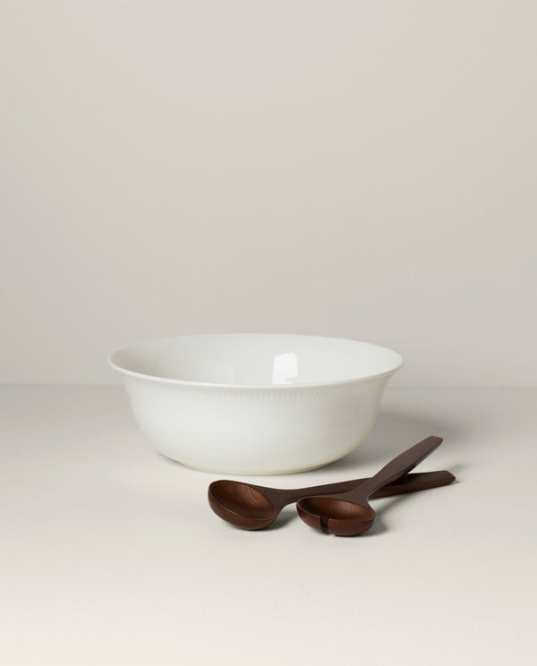 Lenox Profile Salad Bowl & Server Set White, WHITE PORCELAIN 892559