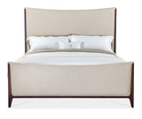 Bella Donna Upholstered Bed Beige BellaDonna Collection 6900-90866-04 Hooker Furniture