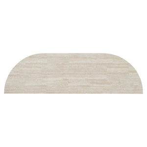 Bernhardt Bernhardt Berkshire Laminated Stone Console Table With Twisted Aged Pewter Steel Base, 54"W 405910