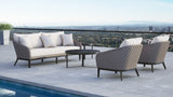 Marbella Club Chair in Echo Ash w/ Self Welt SW4501-21-EASH-STKIT Sunset West