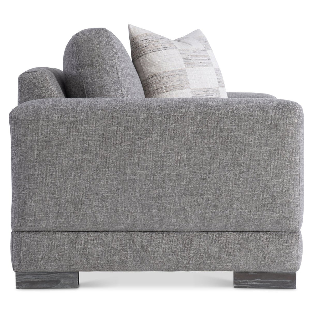 Bernhardt Bernhardt Lars Chair — Modern Geometric Silhouette With Deep Cushioning, Wide Track Arms, Customizable Fabric - Made to Order B1262A