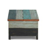 Christopher Knight Home® - Noble House - Combes Boho Handmade Distressed Mango Wood Storage Coffee Table