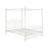 Christopher Knight Home® - Noble House - Earhart Traditional Iron Canopy Queen Bed Frame