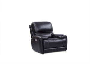 Parker House Parker Living Empire - Verona Blackberry Power Recliner Verona Blackberry Top Grain Leather with Match (X) MEMP#812PH-VBY