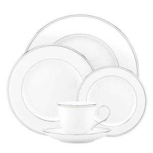 Lenox Federal Platinum 5-Piece Place Setting White, WHITE PORCELAIN 100291602