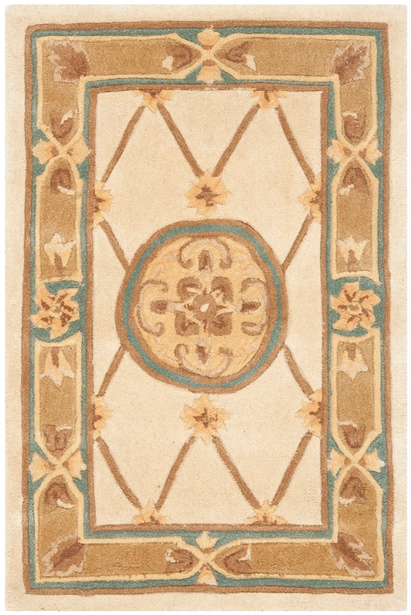 Safavieh Naples Hand Tufted  Rug Ivory / Caramel NA523B-25