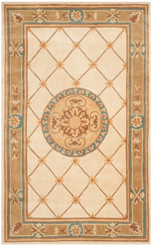 Safavieh Naples Hand Tufted  Rug Ivory / Caramel NA523B-25