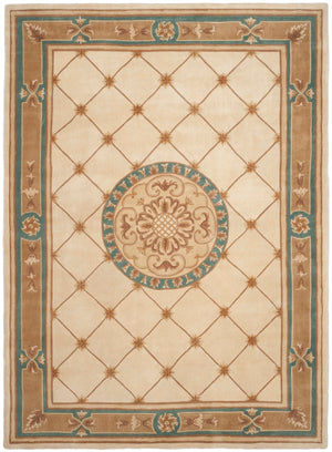 Safavieh Naples Hand Tufted  Rug Ivory / Caramel NA523B-25