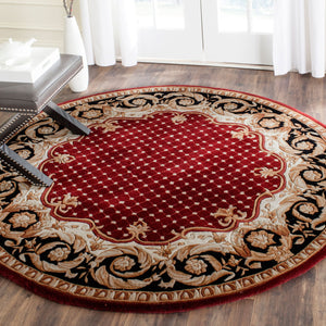 Safavieh Na701 Hand Tufted  Rug Burgundy / Black NA701A-2
