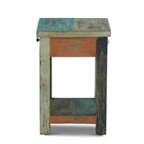 Christopher Knight Home® - Noble House - Meader Boho Handmade Distressed Mango Wood Large Side Table