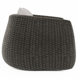 Bernhardt Bernhardt Sarene Outdoor Swivel Chair — All-Weather Woven Frame, 360° Swivel, Deep Cushions, Made-To-Order O4472SA