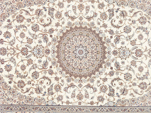 Pasargad Home Azerbaijan Collection Hand-knotted Silk & Wool Area Rug For Sophisticated Decor   029642