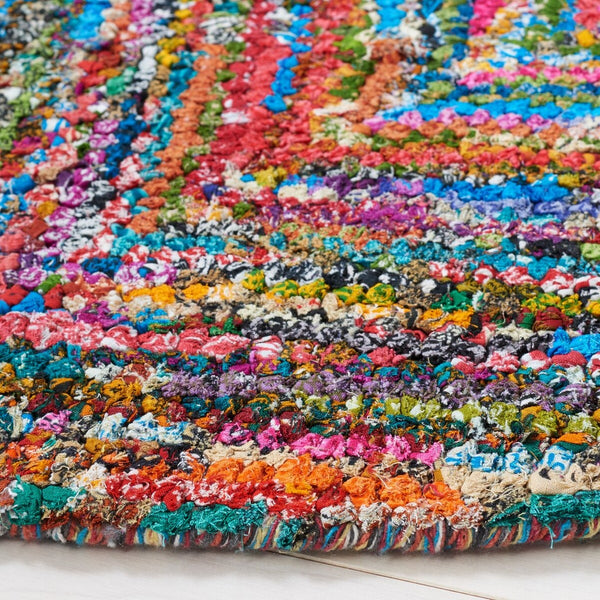 Safavieh Nantucket HAND TUFTED  Rug Red/Blue / Multi NAN141B-4SQ