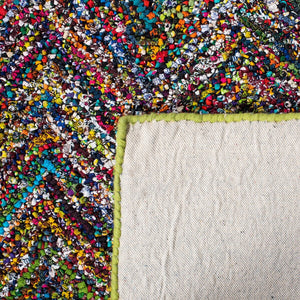 Safavieh Nantucket HAND TUFTED  Rug Red/Blue / Multi NAN141B-4SQ