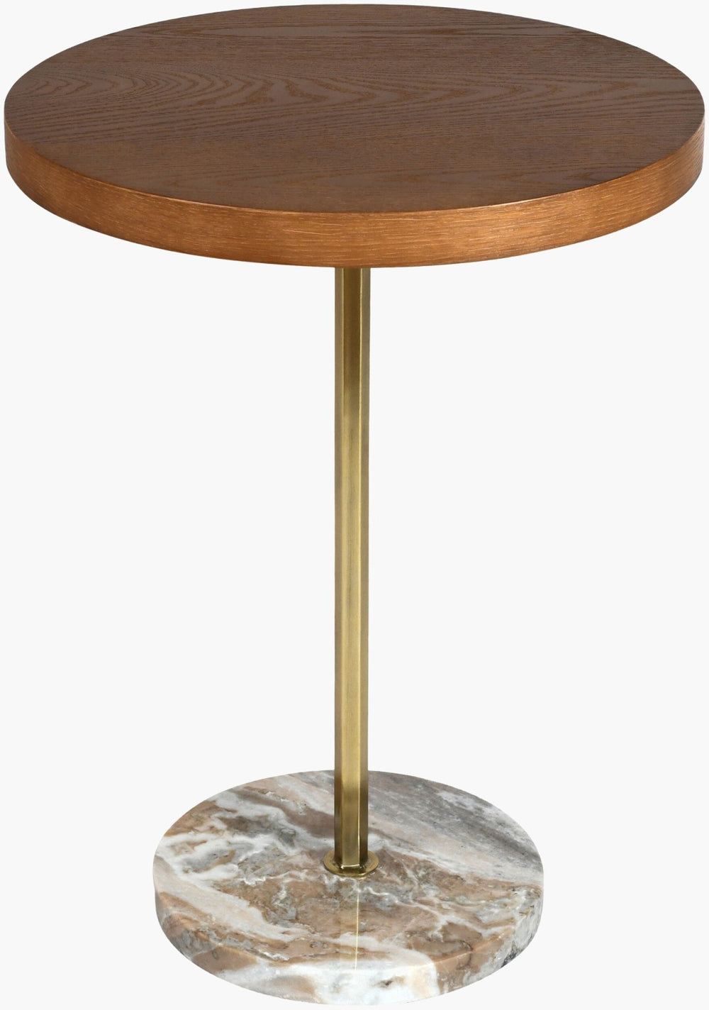 Surya Nano Square End Table Compact Accent Piece for Living Room Bedroom or Reading Nook NANO002-241818