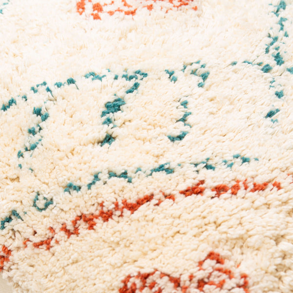 Surya Nador 18"X18" Handmade Cotton Accent Pillow With Exotic Global Print For Bohemian Home Decor Rust Cotton,Cotton Nao001-1818p