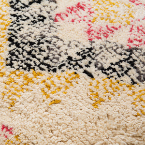 Surya Nador 18"X18" Handmade Cotton Accent Pillow With Exotic Global Print For Bohemian Home Decor Black Cotton,Cotton Nao002-1818p