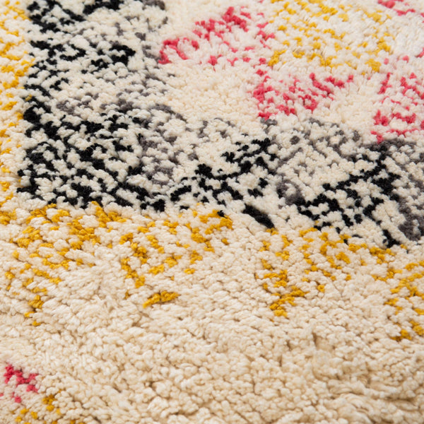 Surya Nador 18"X18" Handmade Cotton Accent Pillow With Exotic Global Print For Bohemian Home Decor Black Cotton,Cotton Nao002-1818p