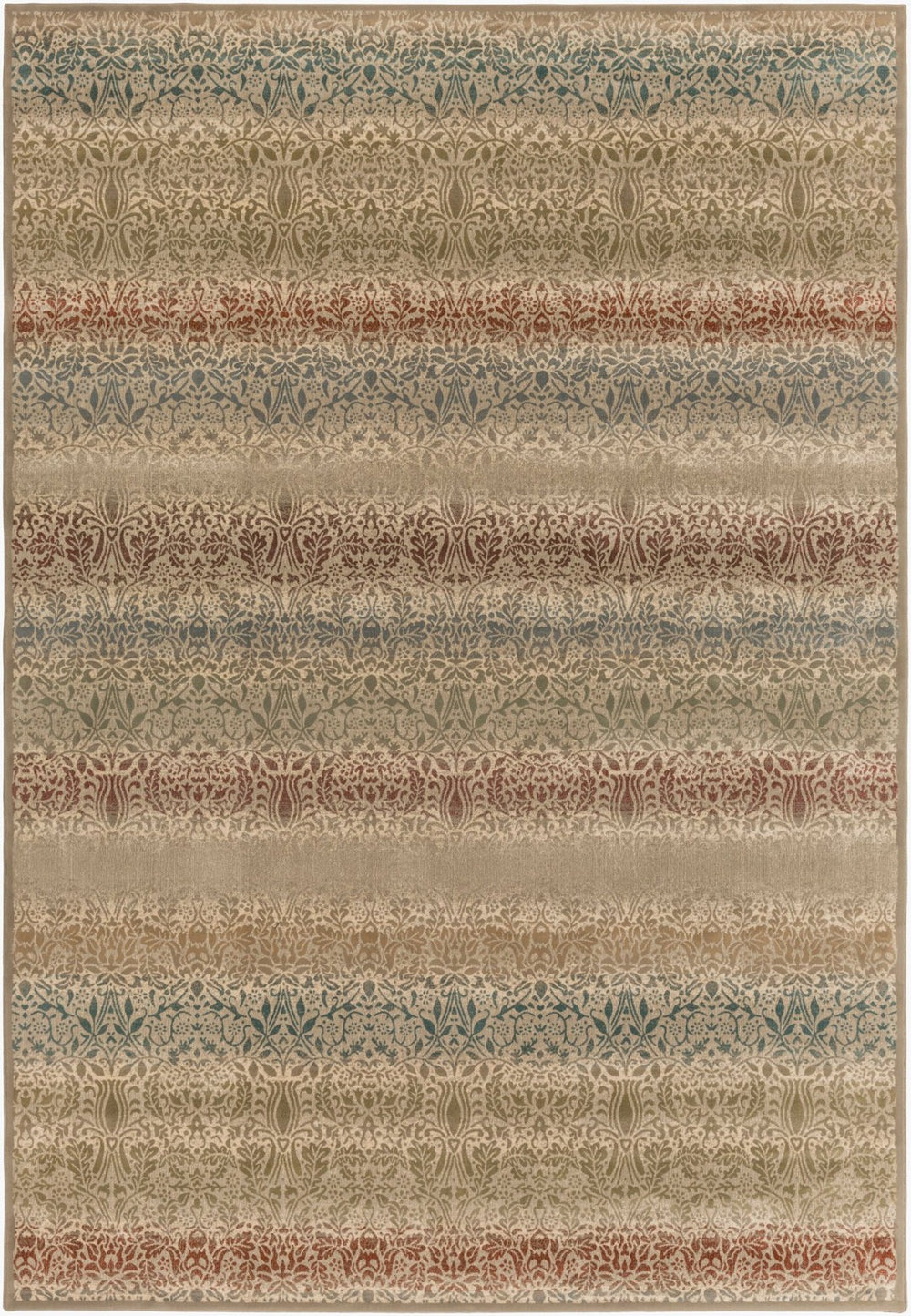 Livabliss Napa Persian Floral Area Rug Machine Woven Polypropylene for Living and Dining Rooms NAP1013-810129