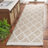 Safavieh Natura 131 NAT131 Hand Woven Bohemian Rug Brown / Ivory NAT131T-8